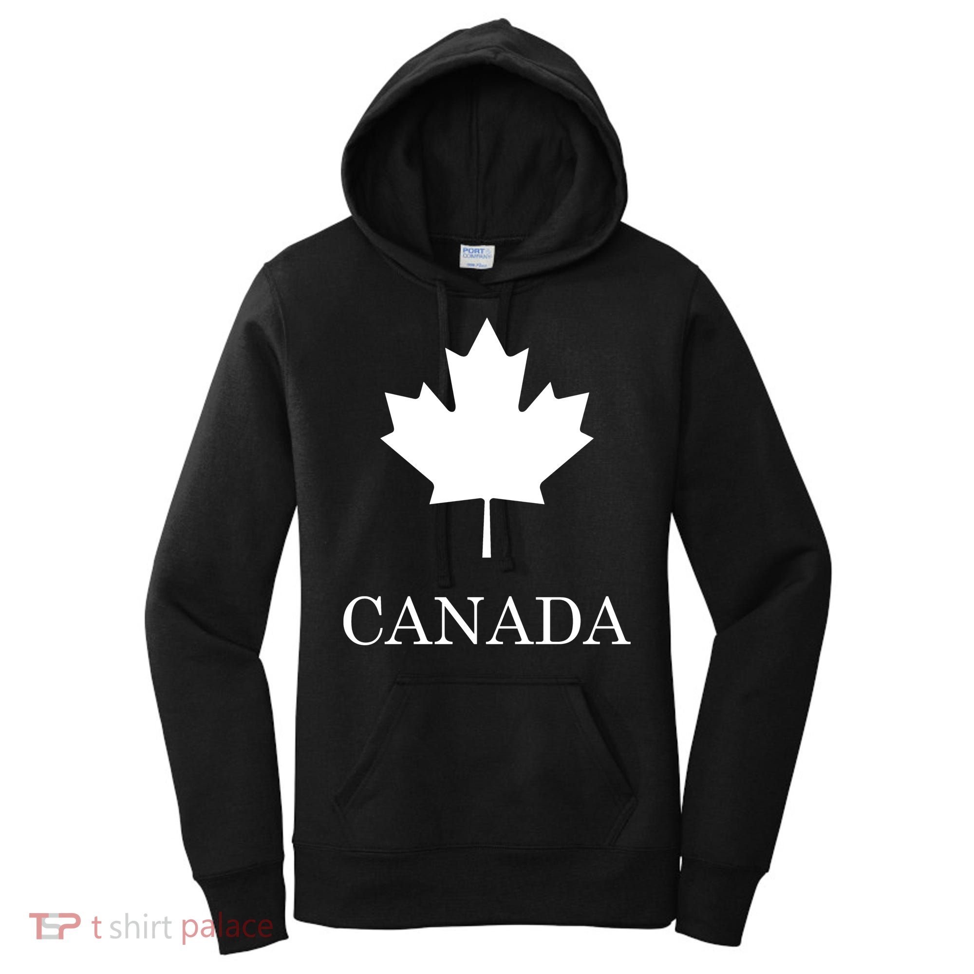 Maple Leaf Canada Women's Hoodie