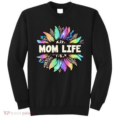 Mom Life Colorful Sunflower Sweatshirt