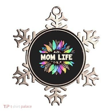 Mom Life Colorful Sunflower Ornament