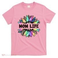 Mom Life Colorful Sunflower T-Shirt thumb 0
