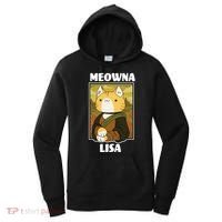 Meowna Lisa Cat Portrait Women's Hoodie thumb 0