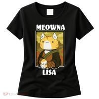Meowna Lisa Cat Portrait Women's T-Shirt thumb 0