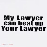 My Lawyer Can Beat Up Your Lawyer Polo thumb 3