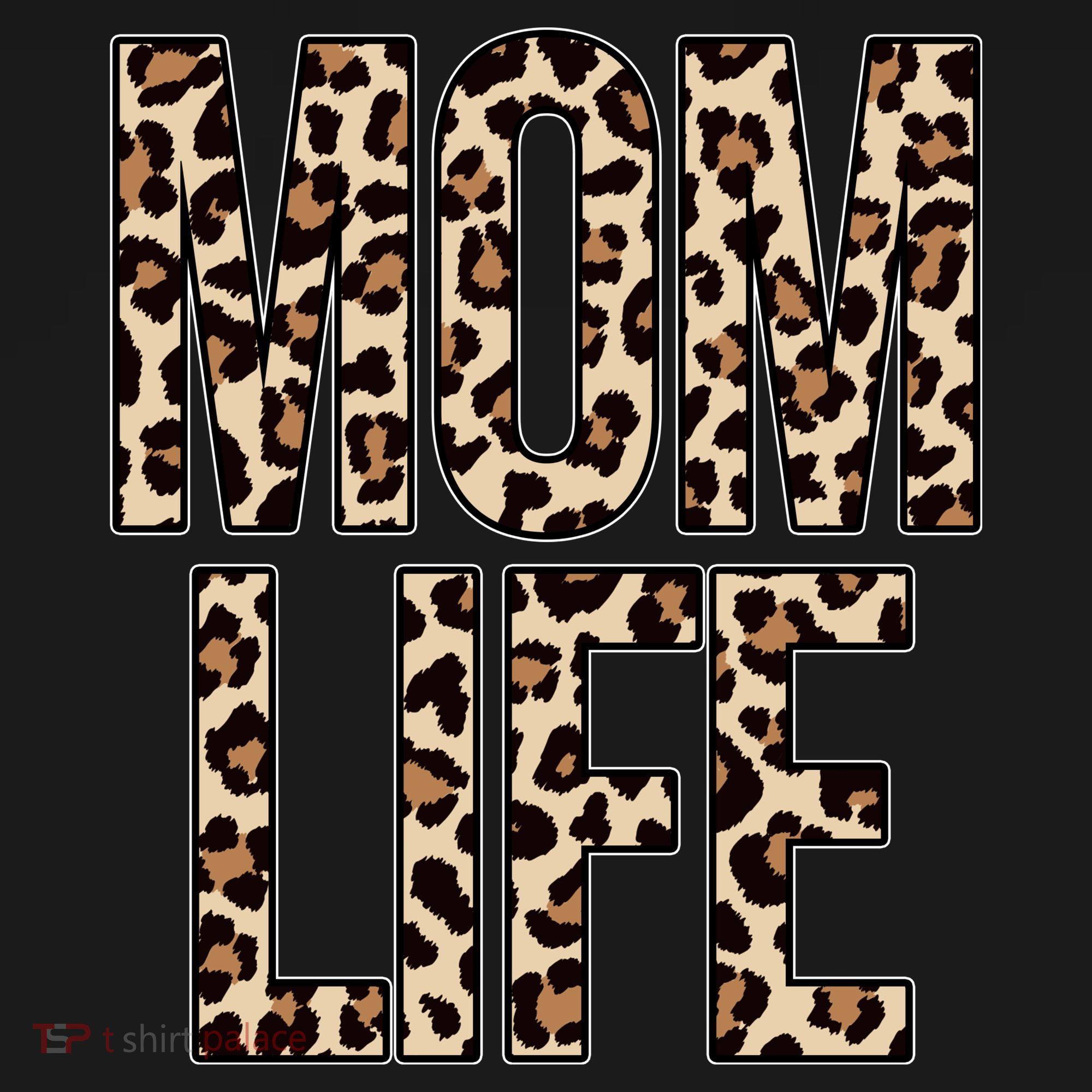 Mom Life Cheetah Print Cute Mother's Day Gift Women's Tank Top