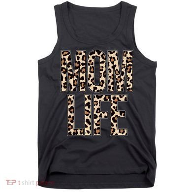 Mom Life Cheetah Print Cute Mother's Day Gift Tank Top