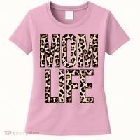 Mom Life Cheetah Print Cute Mother's Day Gift Women's T-Shirt thumb 0