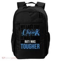 My Last Day Of Chemo Colon_black Backpack thumb 0