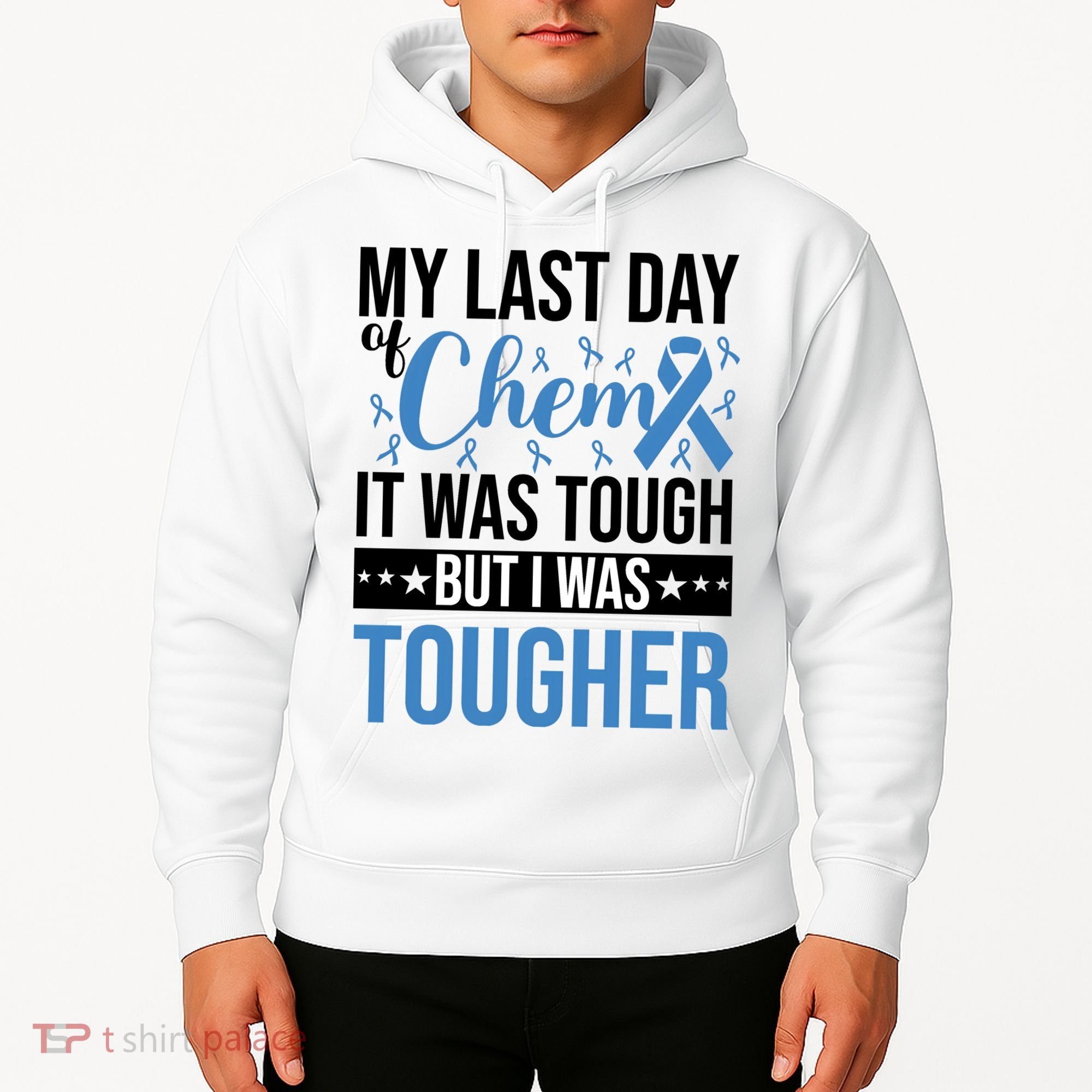 My Last Day Of Chemo Colon_black Hoodie