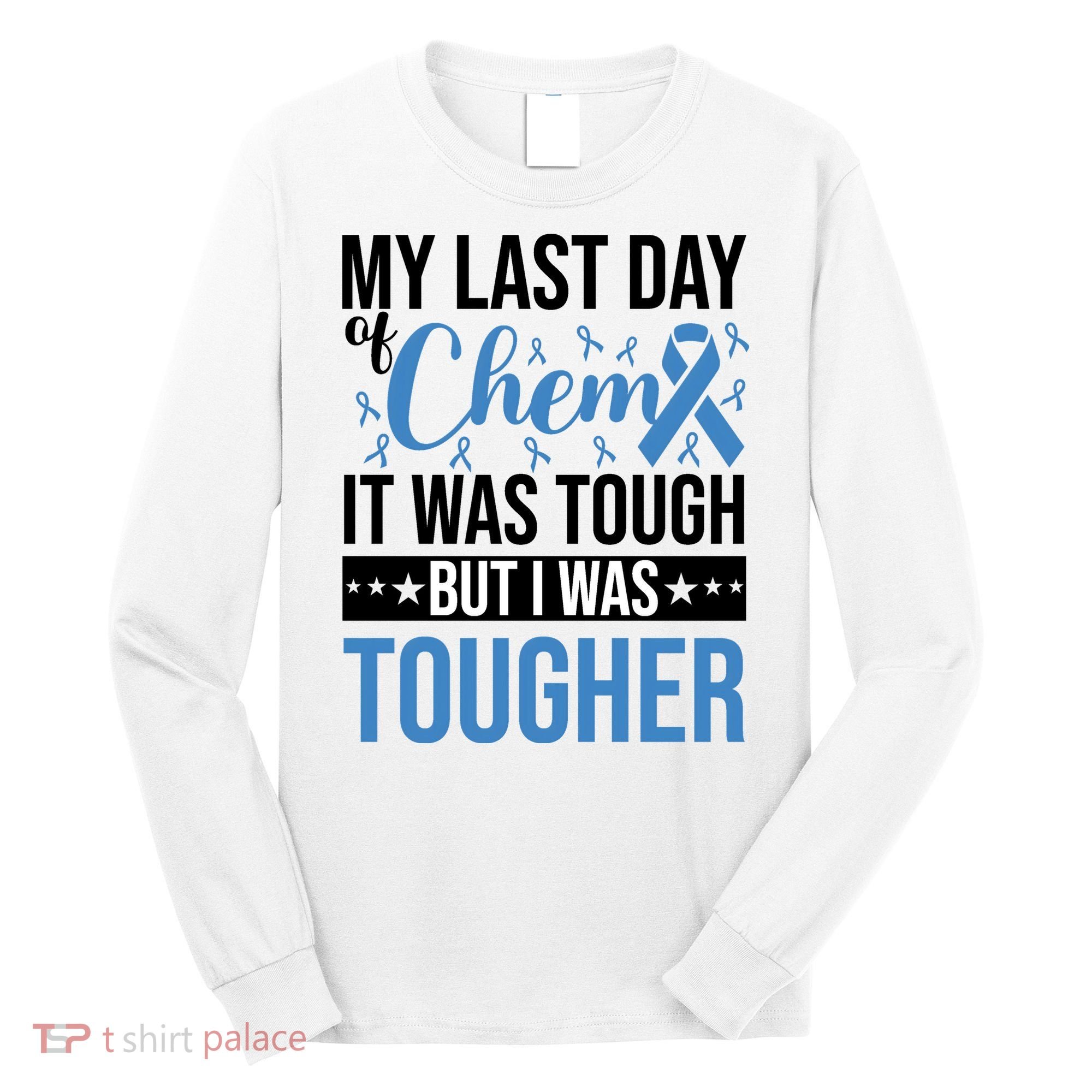 My Last Day Of Chemo Colon_black Long Sleeve Shirt