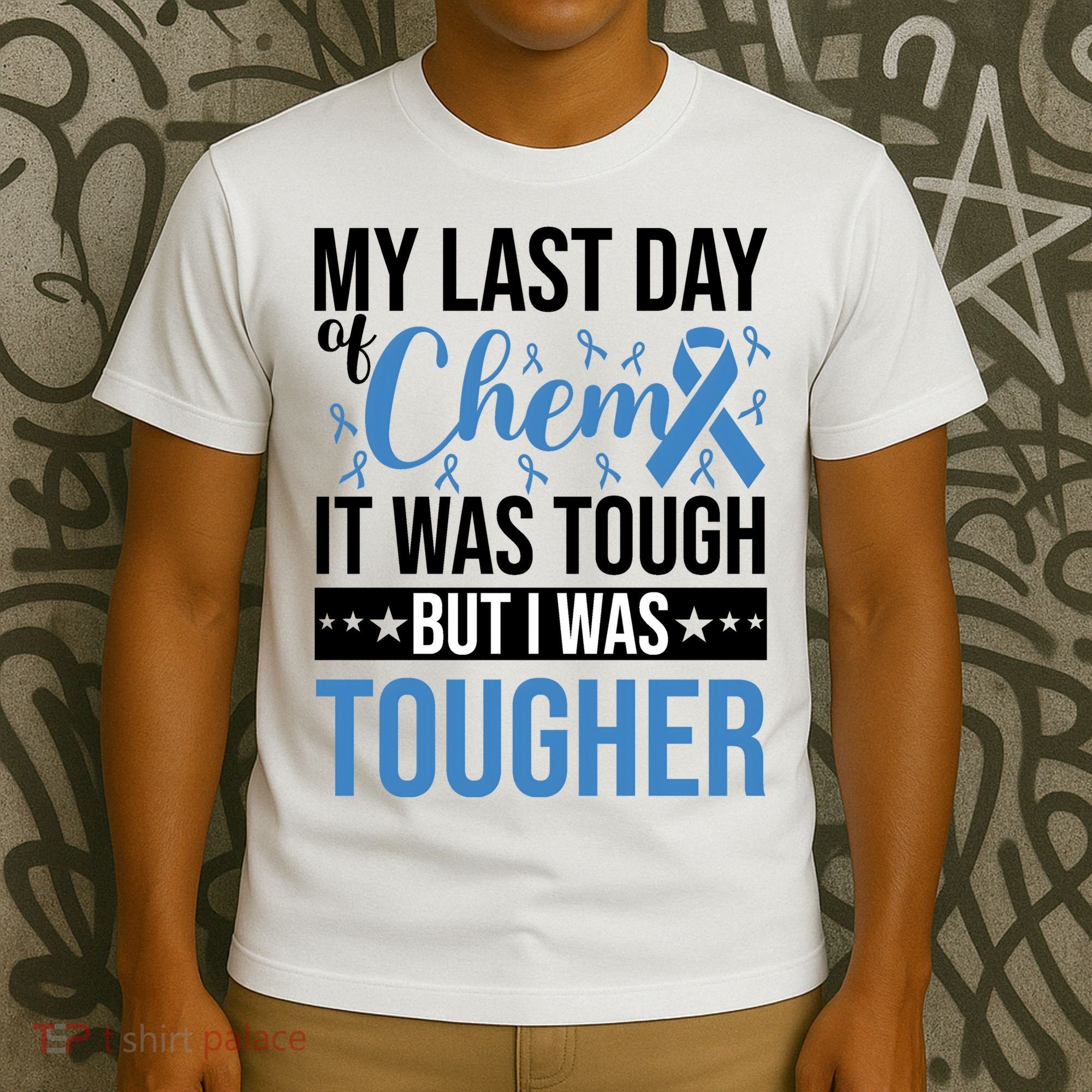 My Last Day Of Chemo Colon_black T-Shirt