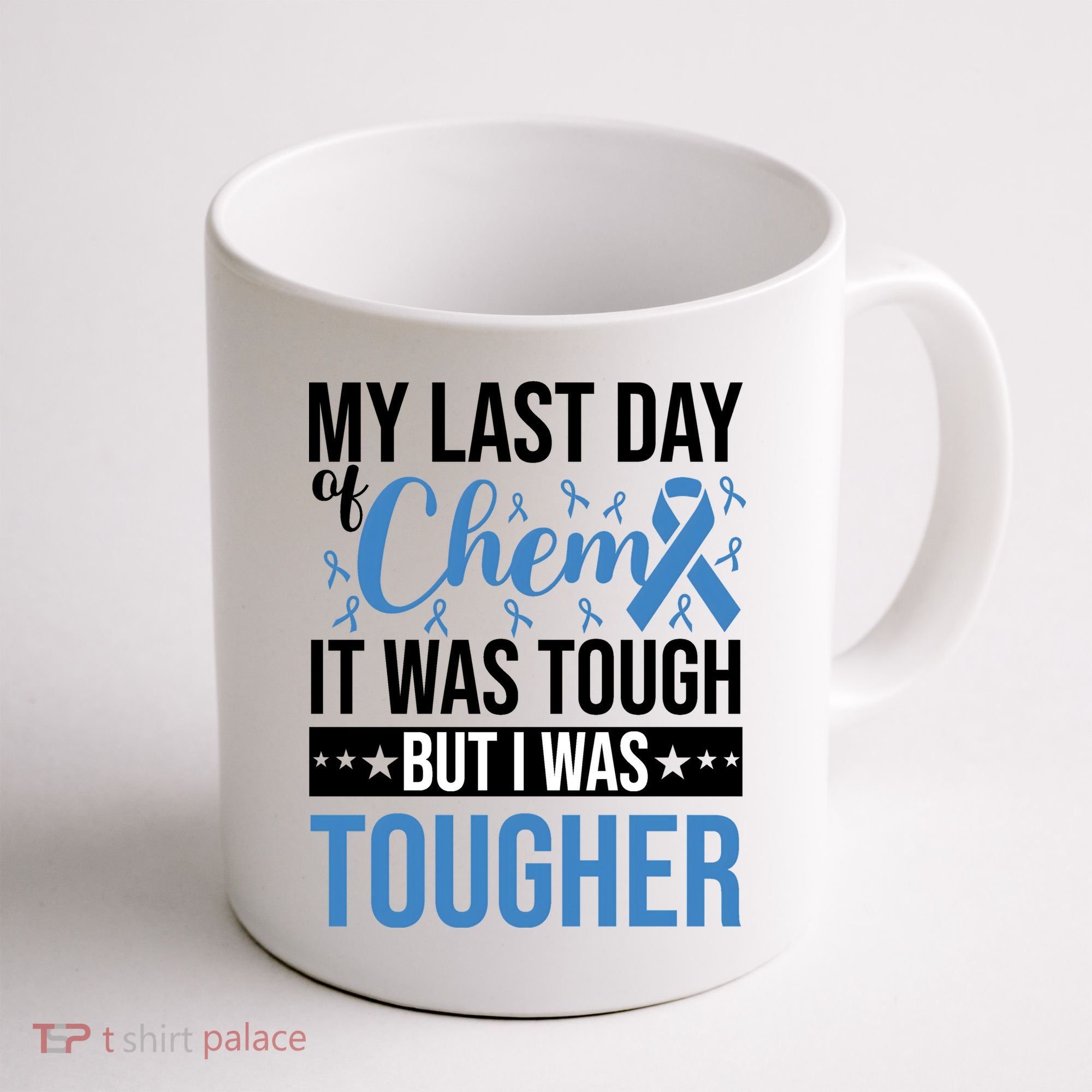 My Last Day Of Chemo Colon_black Coffee Mug