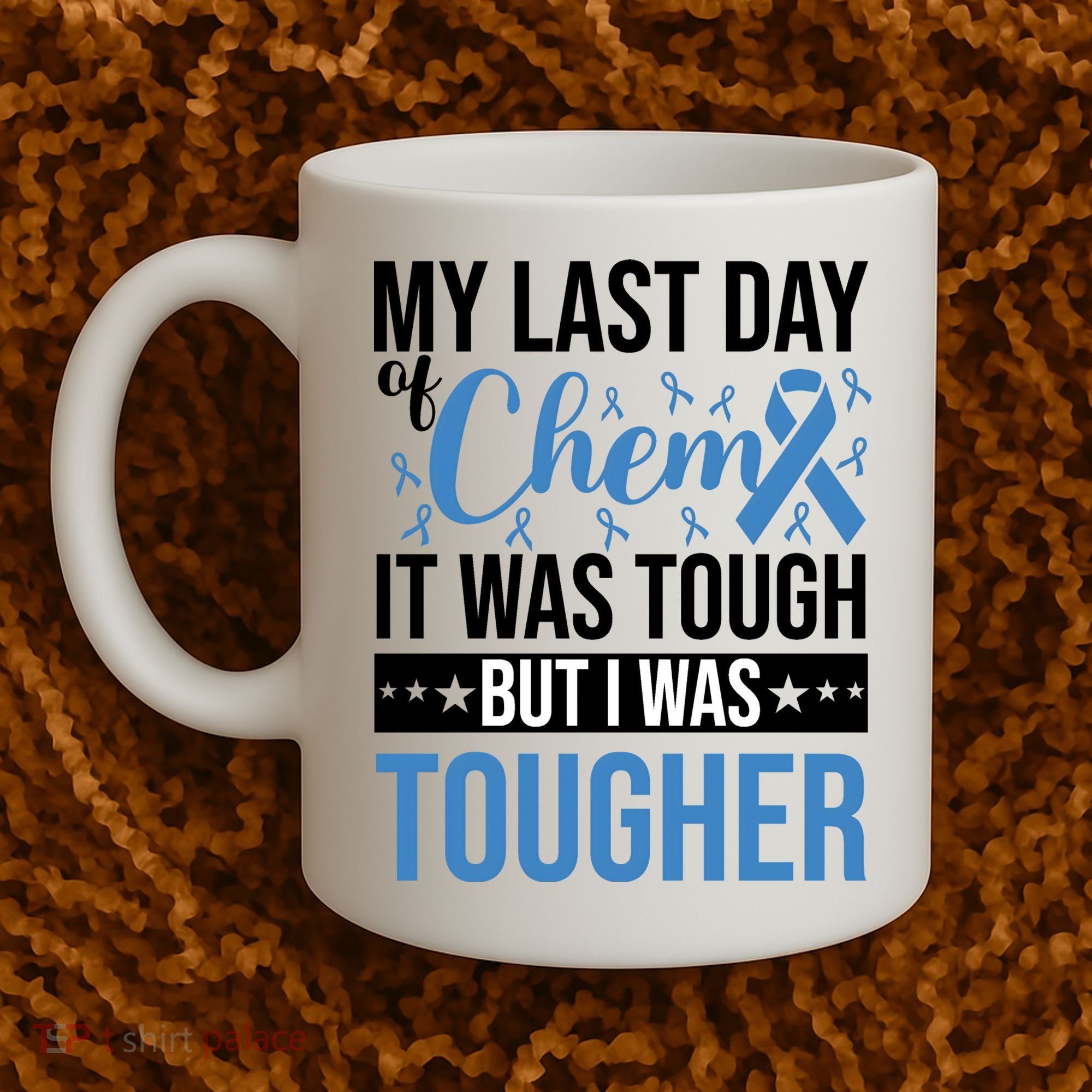 My Last Day Of Chemo Colon_black Coffee Mug