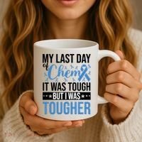 My Last Day Of Chemo Colon_black Coffee Mug thumb 3