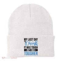 My Last Day Of Chemo Colon_black Beanie thumb 0