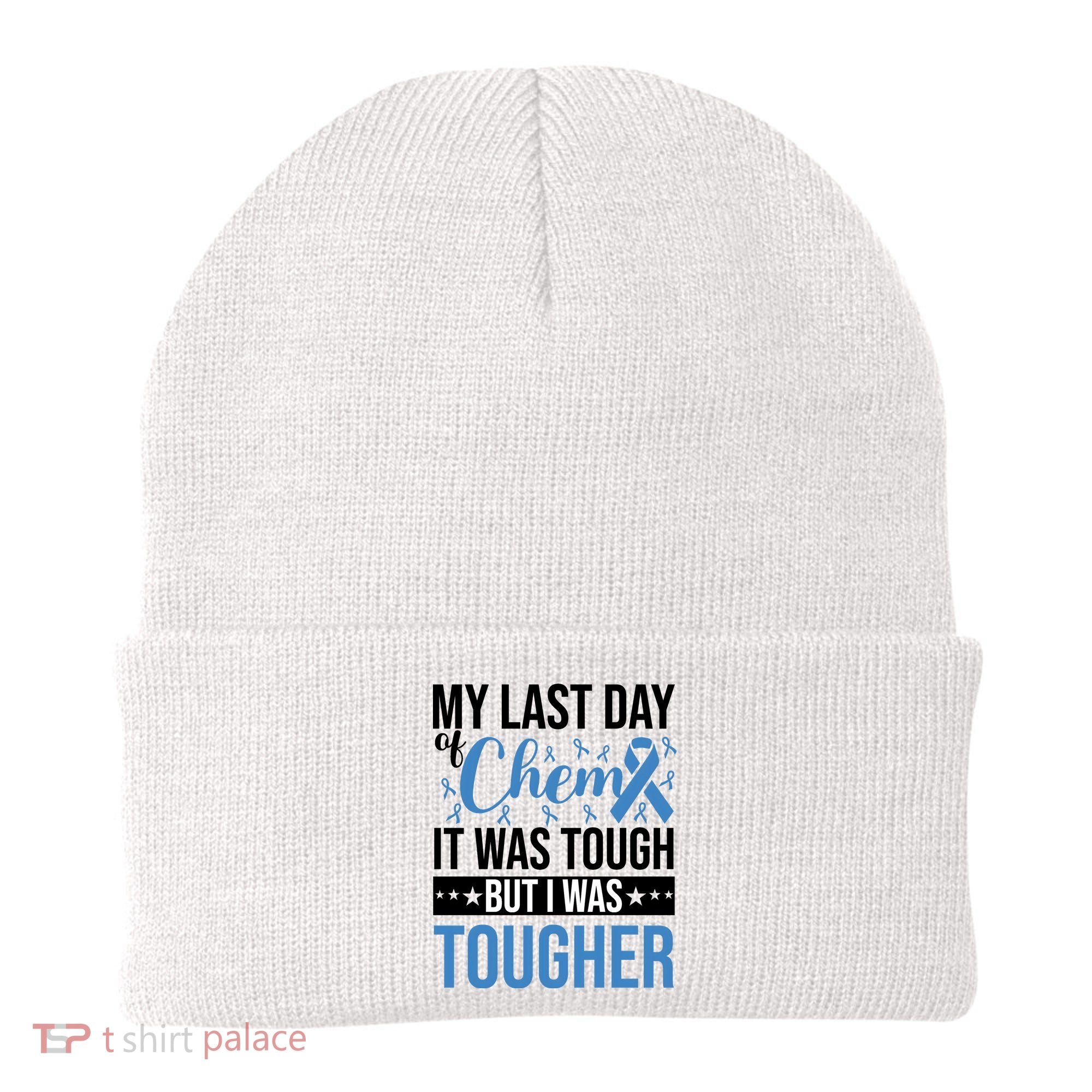 My Last Day Of Chemo Colon_black Beanie