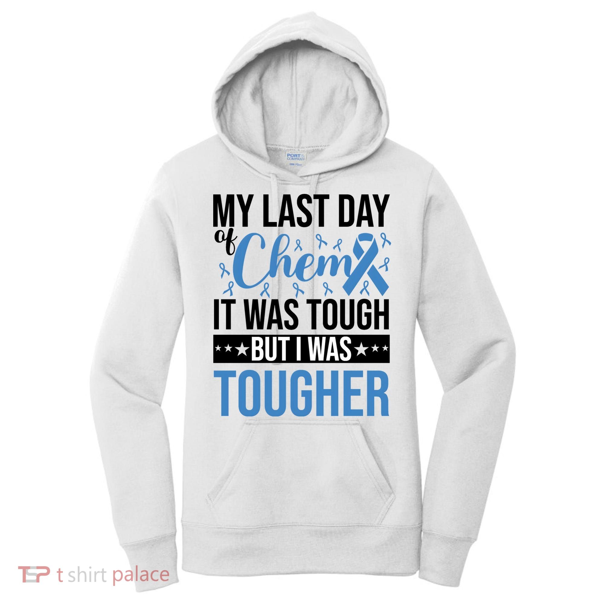My Last Day Of Chemo Colon_black Women's Hoodie