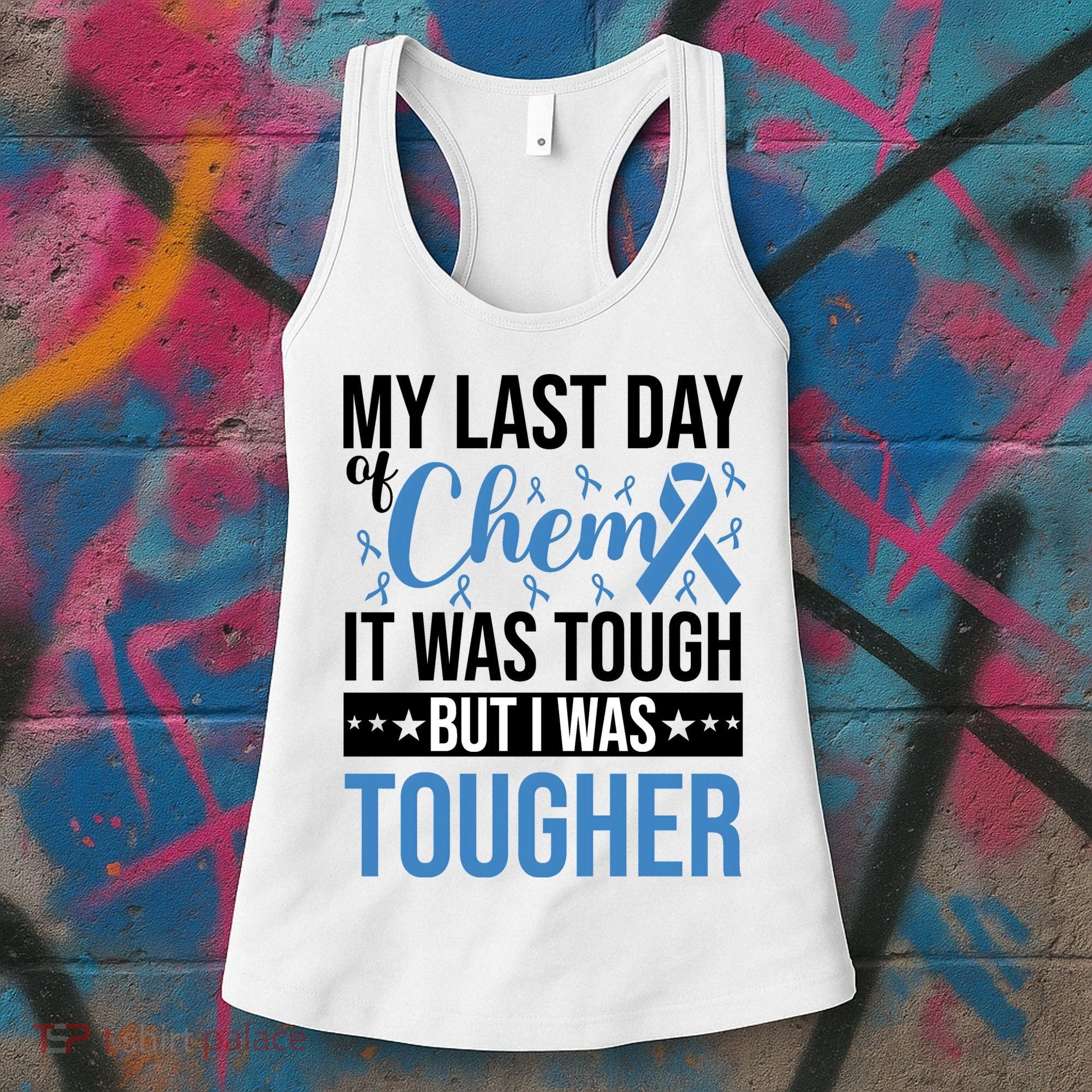 My Last Day Of Chemo Colon_black Women's Tank Top