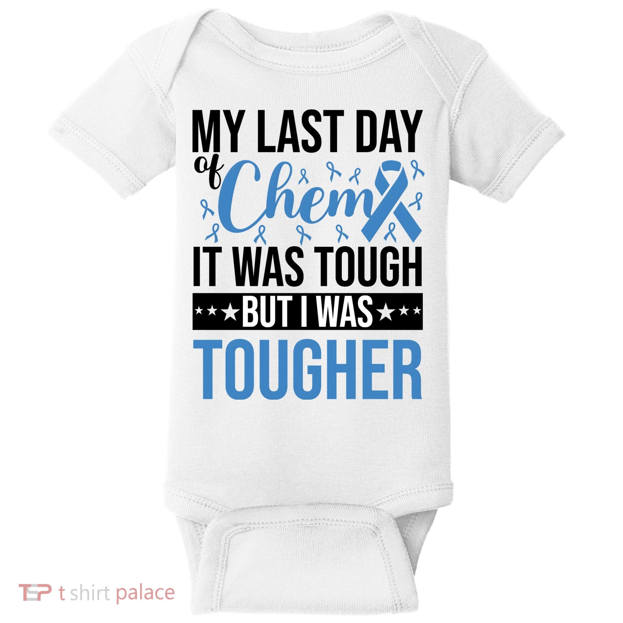 My Last Day Of Chemo Colon_black Baby Bodysuit
