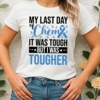 My Last Day Of Chemo Colon_black Women's T-Shirt thumb 2