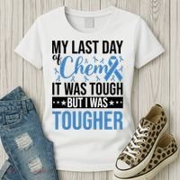 My Last Day Of Chemo Colon_black Women's T-Shirt thumb 3