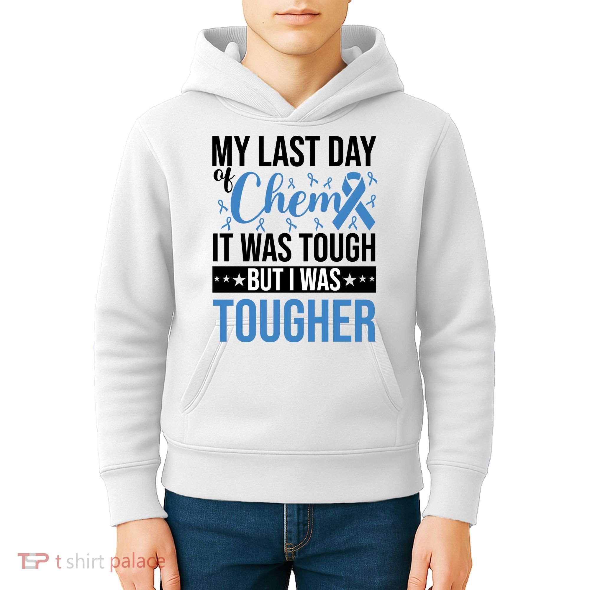 My Last Day Of Chemo Colon_black Kids Hoodie