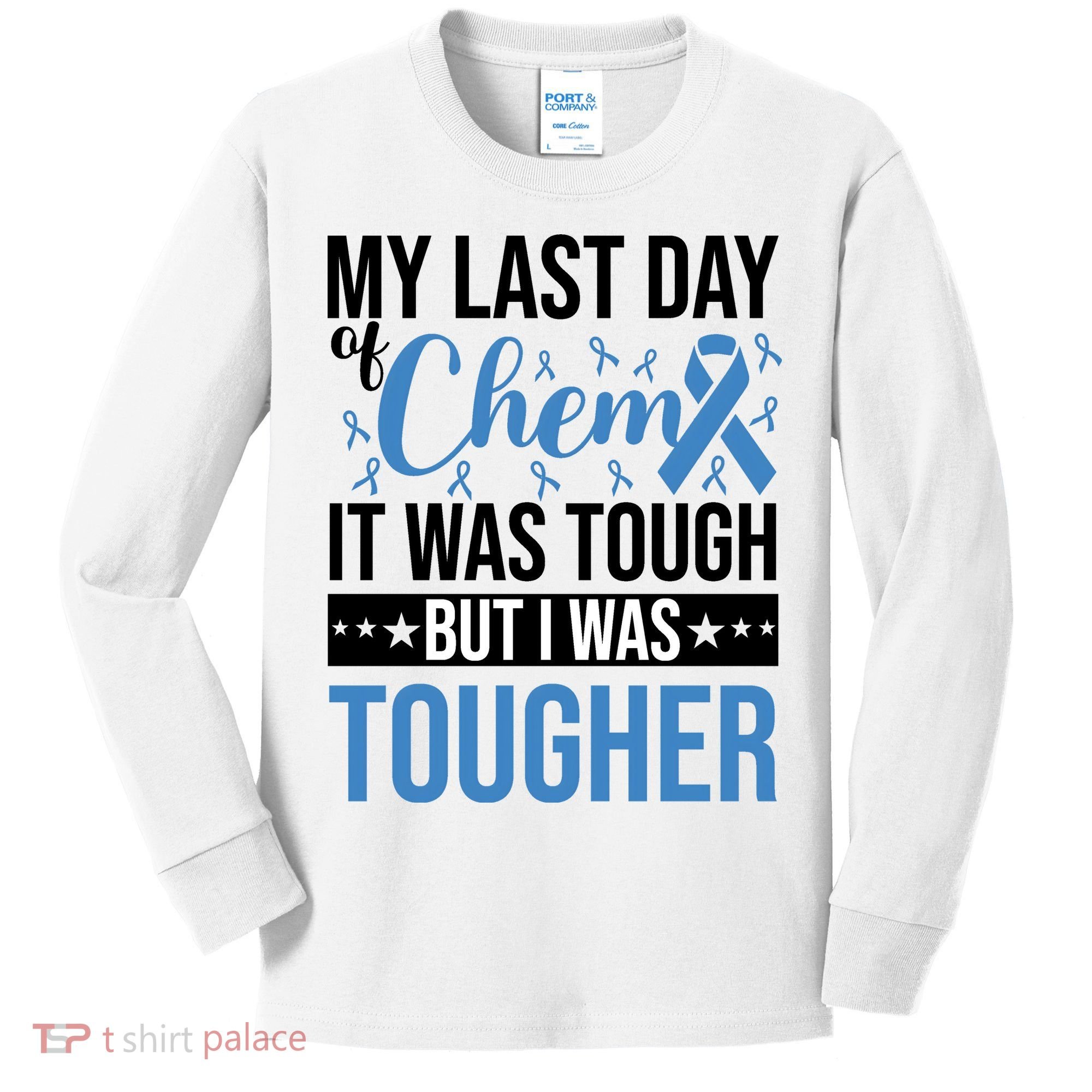My Last Day Of Chemo Colon_black Kids Long Sleeve Shirt