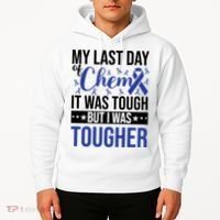 My Last Day Of Chemo Colon_dark Blue_black Hoodie thumb 2