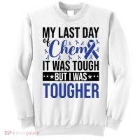 My Last Day Of Chemo Colon_dark Blue_black Sweatshirt thumb 0