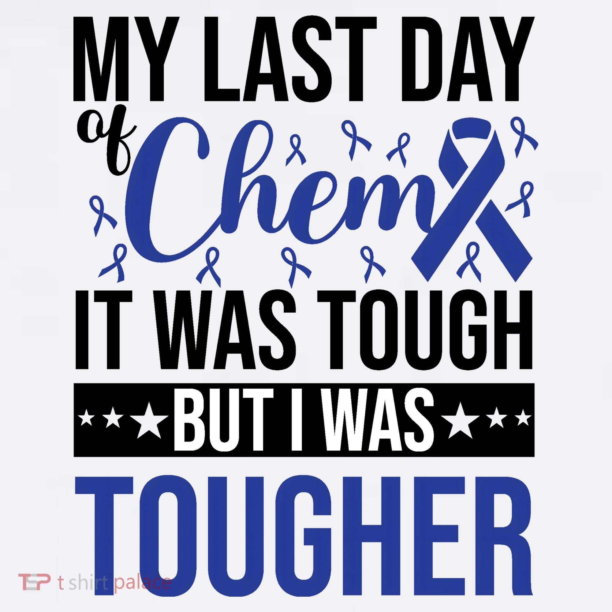 My Last Day Of Chemo Colon_dark Blue_black Mousepad