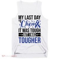 My Last Day Of Chemo Colon_dark Blue_black Tank Top thumb 0