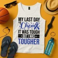 My Last Day Of Chemo Colon_dark Blue_black Tank Top thumb 4