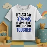 My Last Day Of Chemo Colon_dark Blue_black Toddler T-Shirt thumb 3
