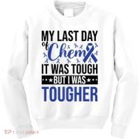 My Last Day Of Chemo Colon_dark Blue_black Kids Sweatshirt thumb 0