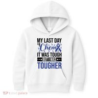 My Last Day Of Chemo Colon_dark Blue_black Kids Hoodie thumb 0