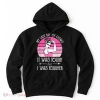 My Last Day Of Chemo Breast Cancer Chemotherapy Survivor Hoodie thumb 0