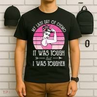 My Last Day Of Chemo Breast Cancer Chemotherapy Survivor T-Shirt thumb 6
