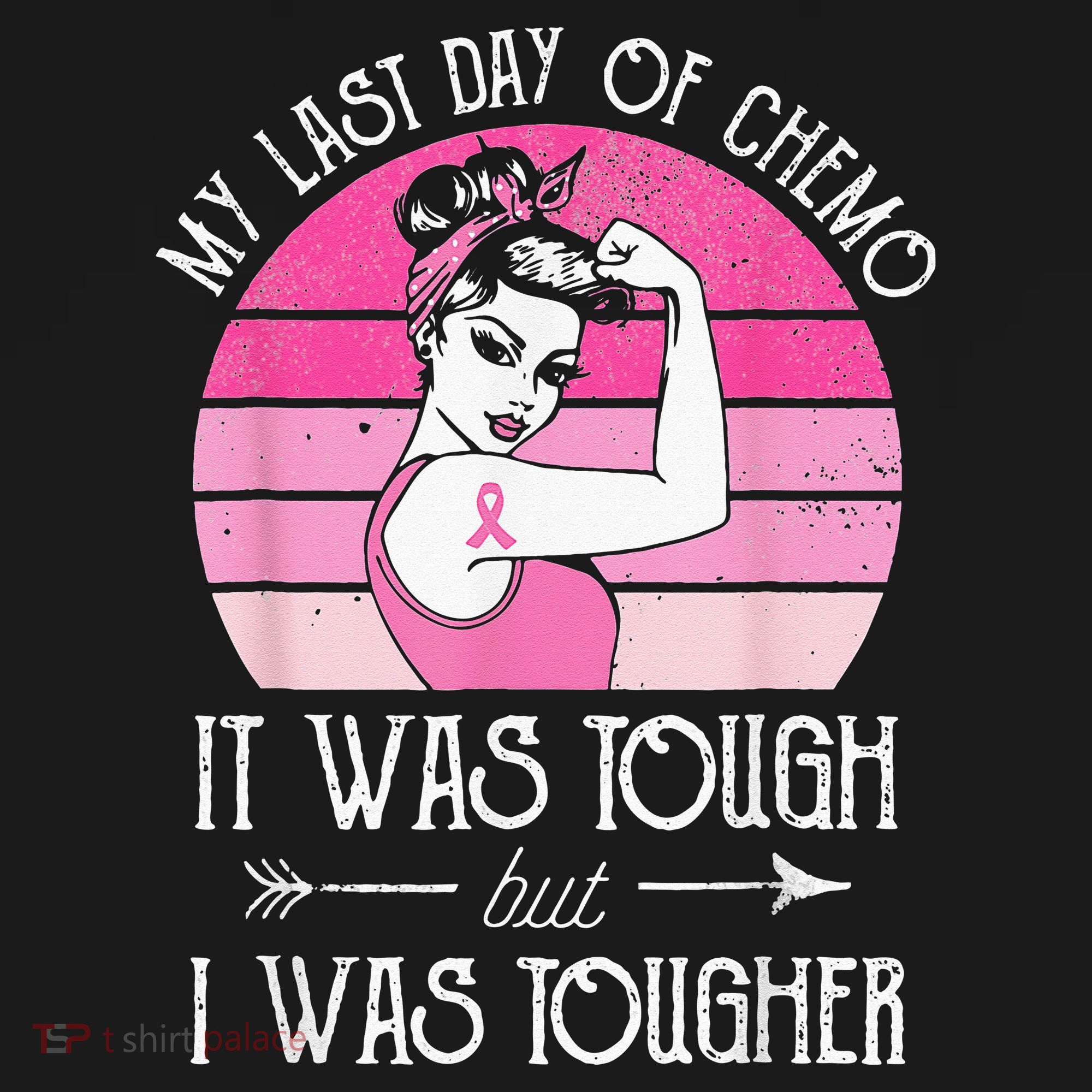 My Last Day Of Chemo Breast Cancer Chemotherapy Survivor Women's Tank Top