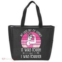 My Last Day Of Chemo Breast Cancer Chemotherapy Survivor Tote Bag thumb 0