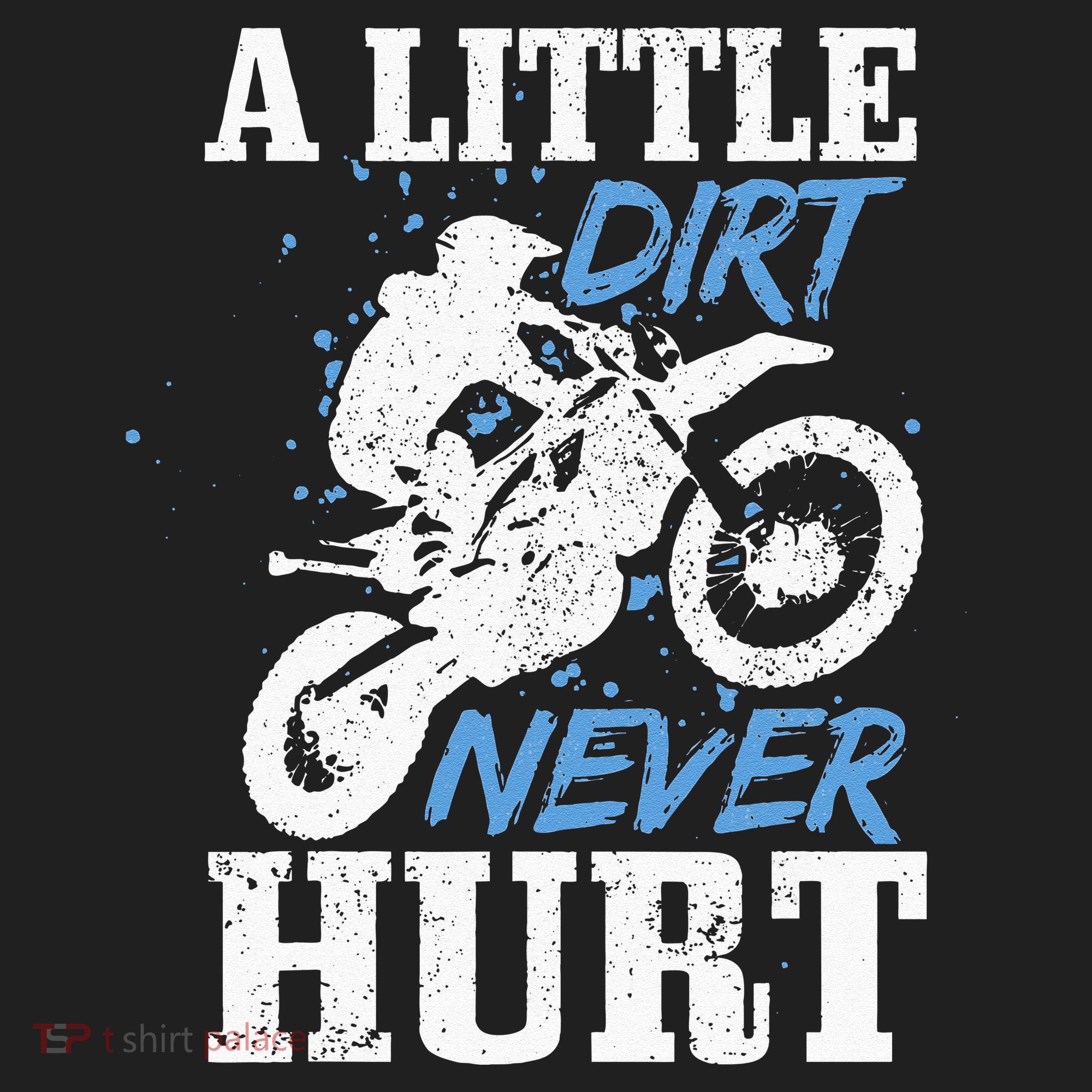 Motocross Little Dirt Never Hurt Dirt Bike MX Racing Biker Women's Sweatshirt