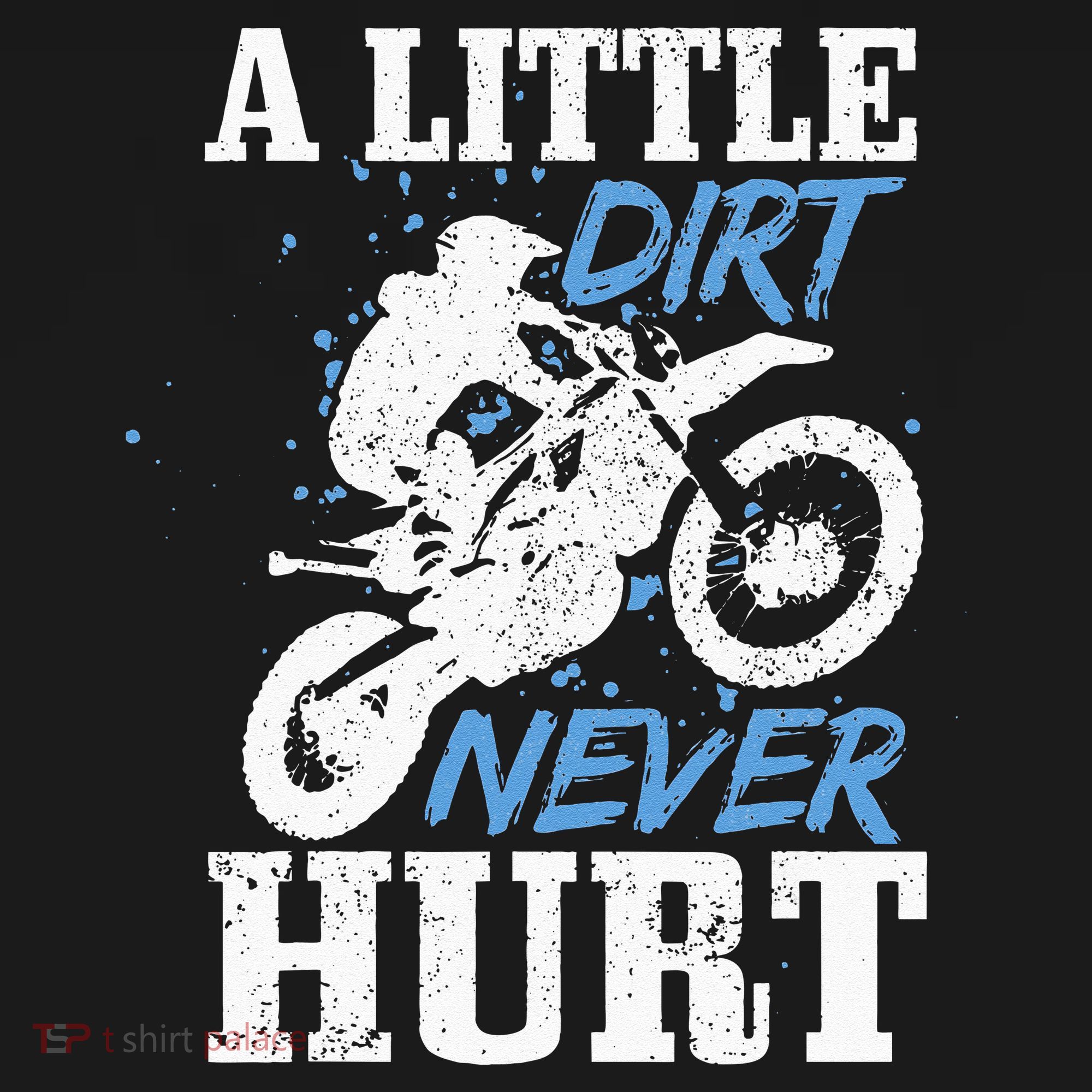 Motocross Little Dirt Never Hurt Dirt Bike MX Racing Biker Women's Hoodie