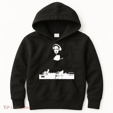 Mona Lisa Dj Art Funny Edm Techno Rave Music Kids Hoodie