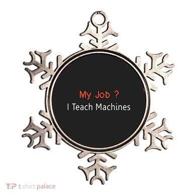 Machine Learning , Data Science, Job, Engineer, Math Ornament
