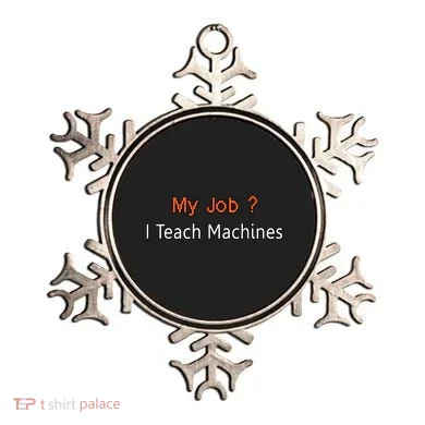 Machine Learning , Data Science, Job, Engineer, Math Ornament