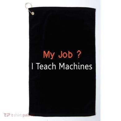 Machine Learning , Data Science, Job, Engineer, Math Golf Towel