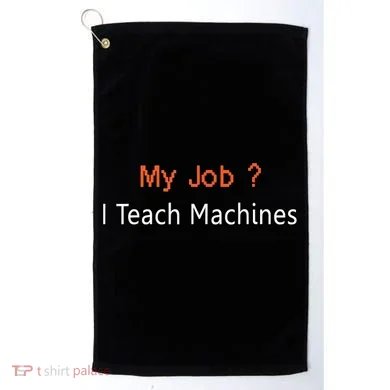 Machine Learning , Data Science, Job, Engineer, Math Golf Towel