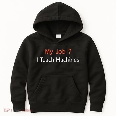 Machine Learning , Data Science, Job, Engineer, Math Kids Hoodie