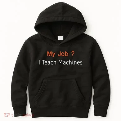 Machine Learning , Data Science, Job, Engineer, Math Kids Hoodie