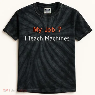 Machine Learning , Data Science, Job, Engineer, Math Kids Tie-Dye T-Shirt