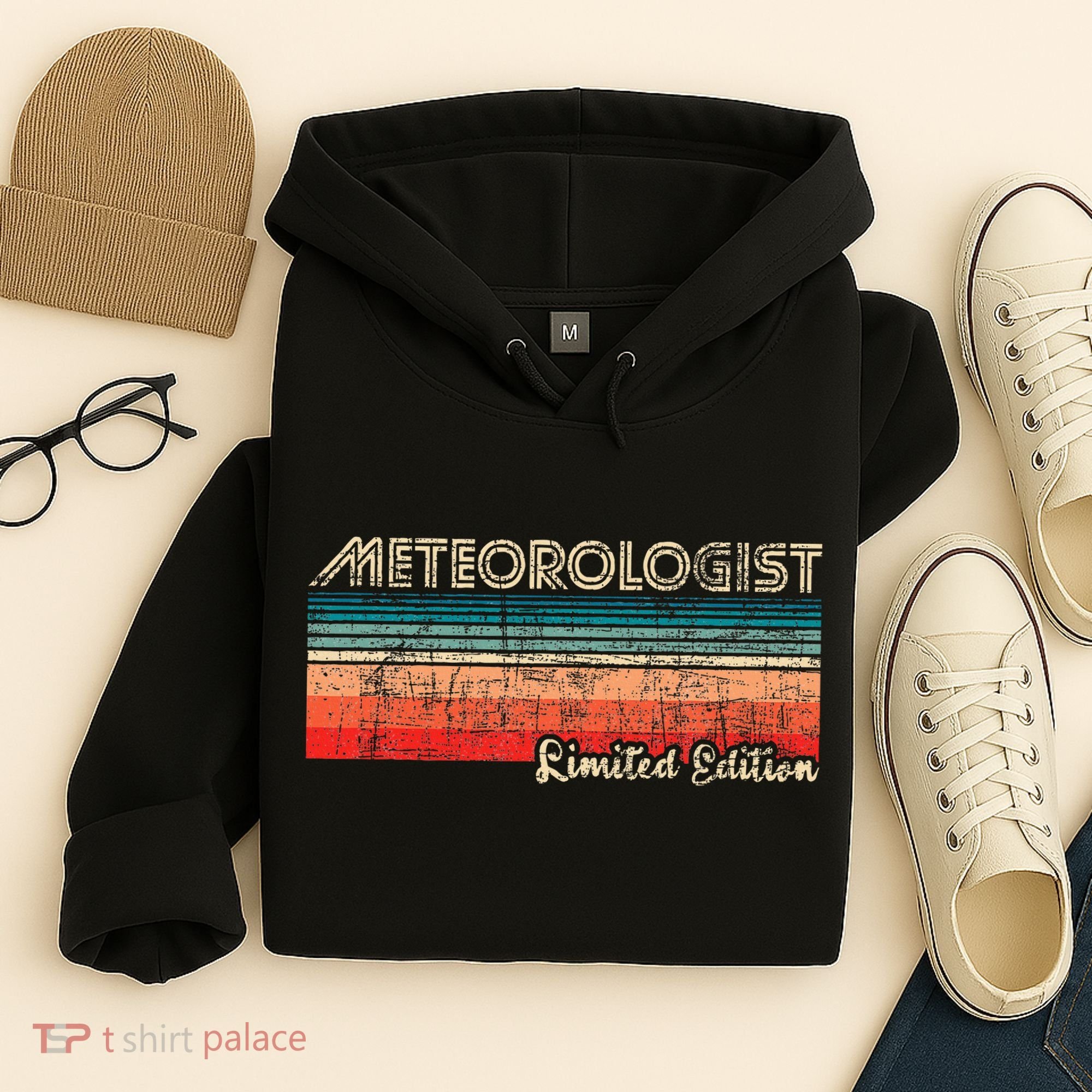 Meteorologist Limited Edition Retro Weather Meteorology Hoodie