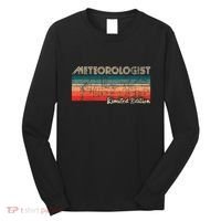 Meteorologist Limited Edition Retro Weather Meteorology Long Sleeve Shirt thumb 0